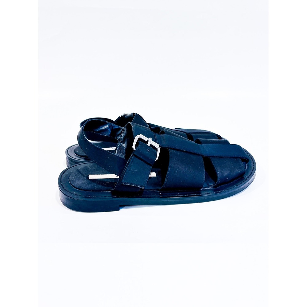 ZARA Black fisherman sandals | Minimalist Streetwear | Size 5‎